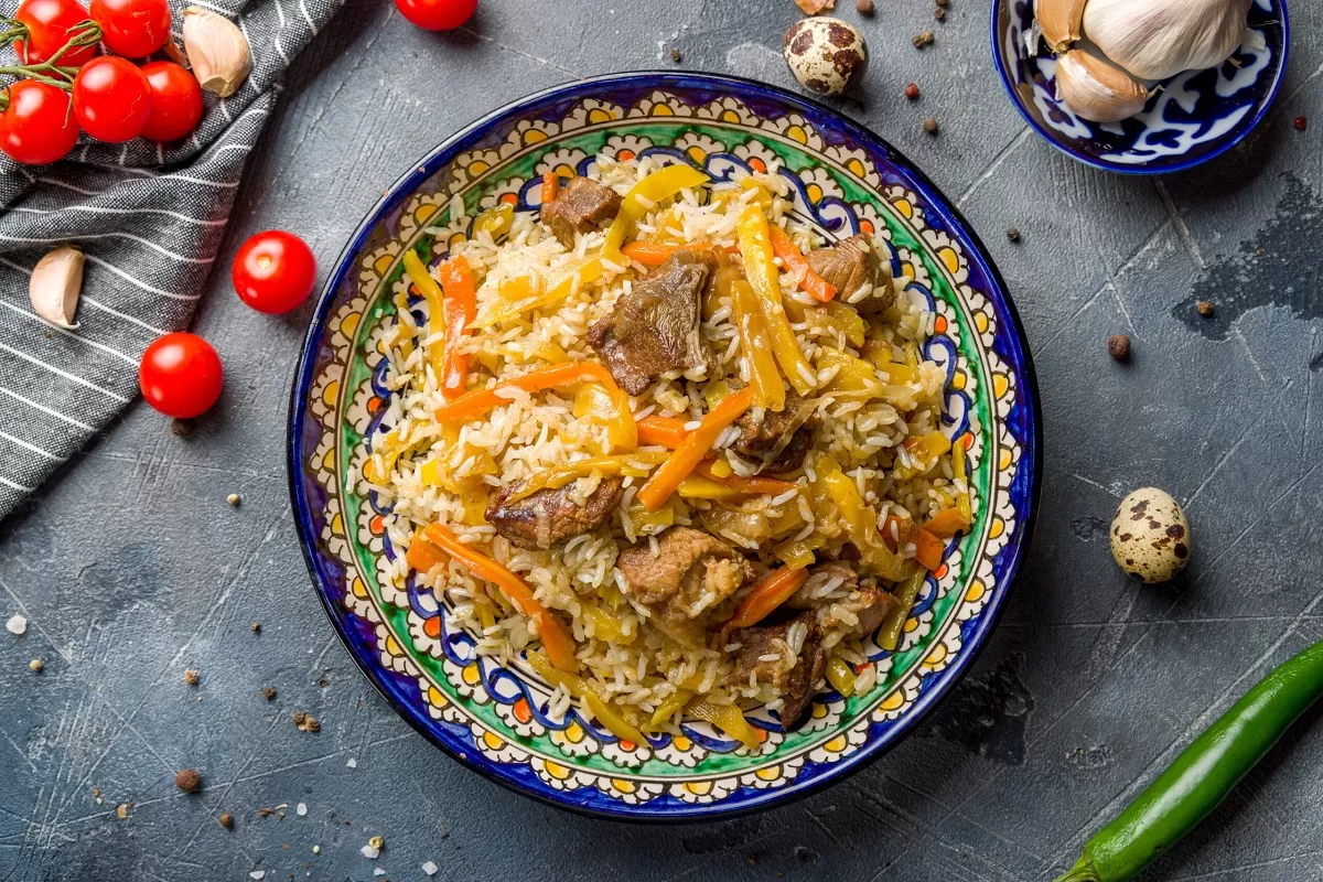 riz sauté de bœuf